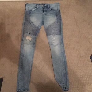 pac sun 28x30 men’s skinny jeans